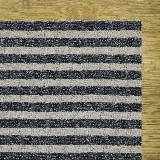 Custom Ravine Silver Metal, 100% Polypropylene Area Rug