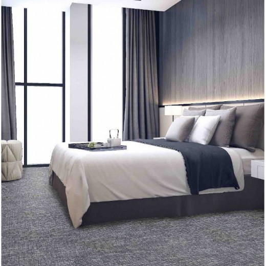 Custom Nova Taupe, 100% Scotchguard3M SD Nylon Area Rug