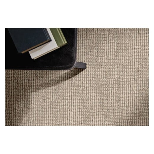 Custom Wired Oyster, 100% Wool Area Rug