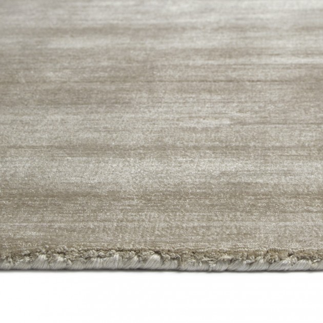 Custom Supreme Bliss, Supreme Bliss, Oyster (8'x10' / Rectangle), 100% Tencel Area Rug