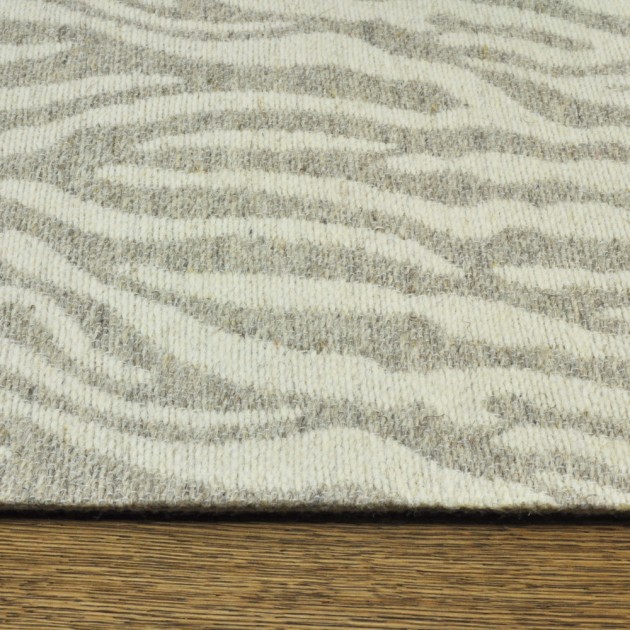Custom Artemis Silver, 60% Wool/40% Polyester Area Rug