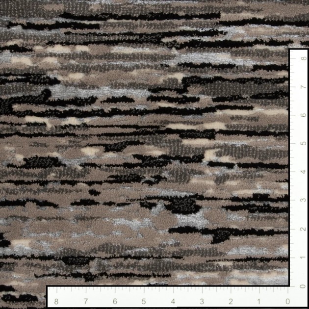 Custom Atwater Onyx, 68% SD Royaltron™ Polypropylene / 32% Polysilk Area Rug