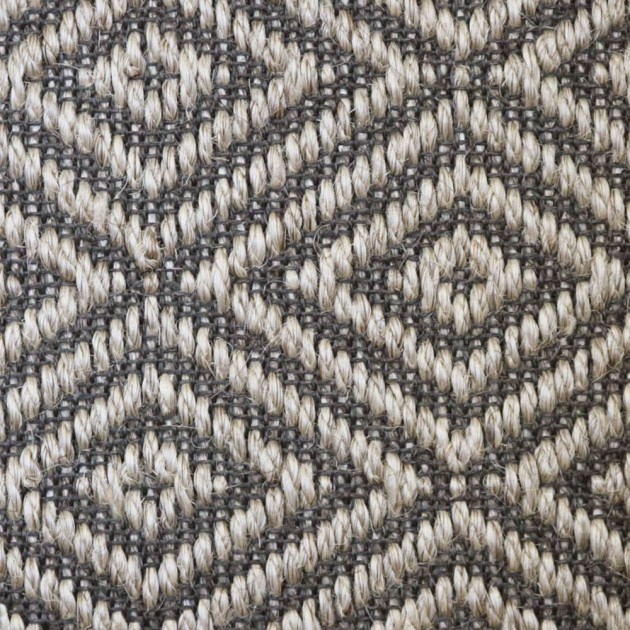 Custom Bakari Jewel Birch Pepper, 100% Sisal Area Rug