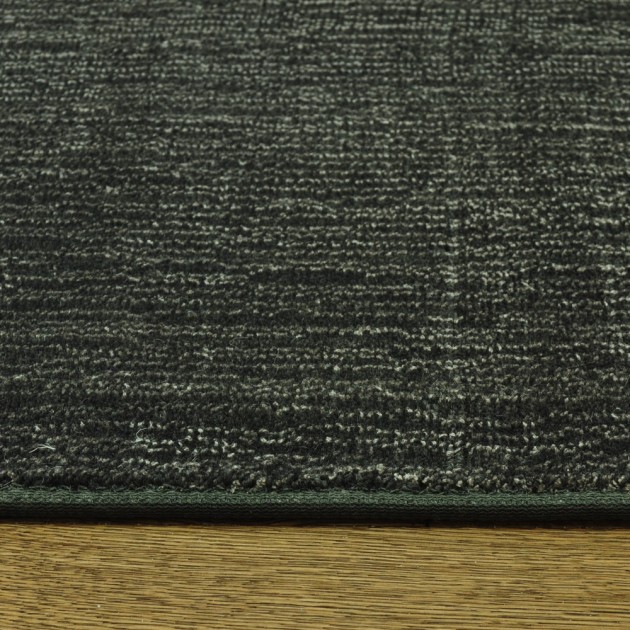 Custom Bikram Coal, 70% Wool/30% Tencel Area Rug