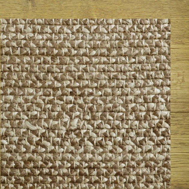 Custom Bombay Luna Pearl Manali, Jute and Sisal Area Rug