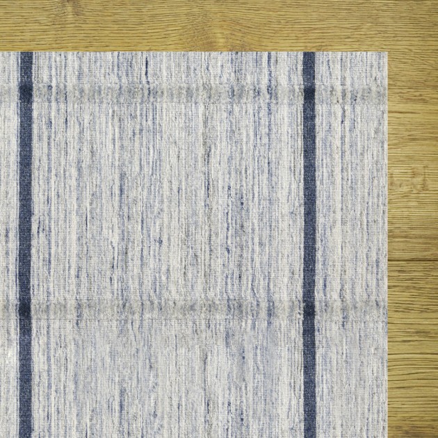 Custom Boston Bay Classic Blue, 100% SD UV Stabilized Polysilk Area Rug