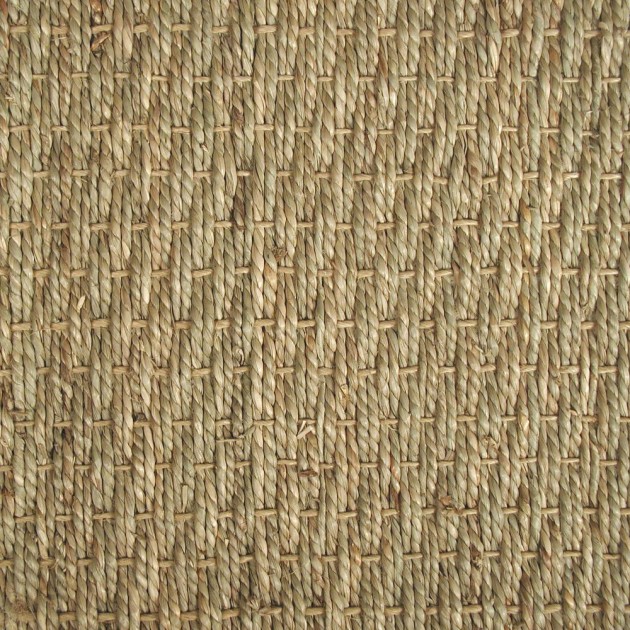 Custom Calypso NG Natural, 100% Sea Grass with Sisal Area Rug