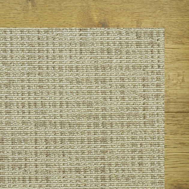 Custom Carlotta Barley, 53% Nylon/24% Polysilk/23% Wool Area Rug