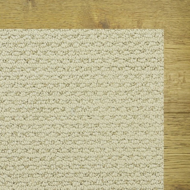 Custom Chapel Ridge Brushed Ivory, 100% Continuous Filament Nylon Area Rug