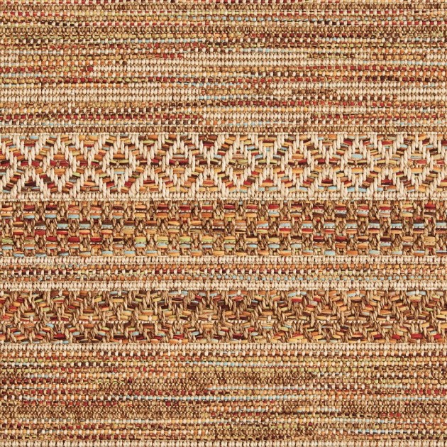 Custom Costa Del Sol Sunset, 100% UV Stabilized Royaltron polypropylene. Area Rug