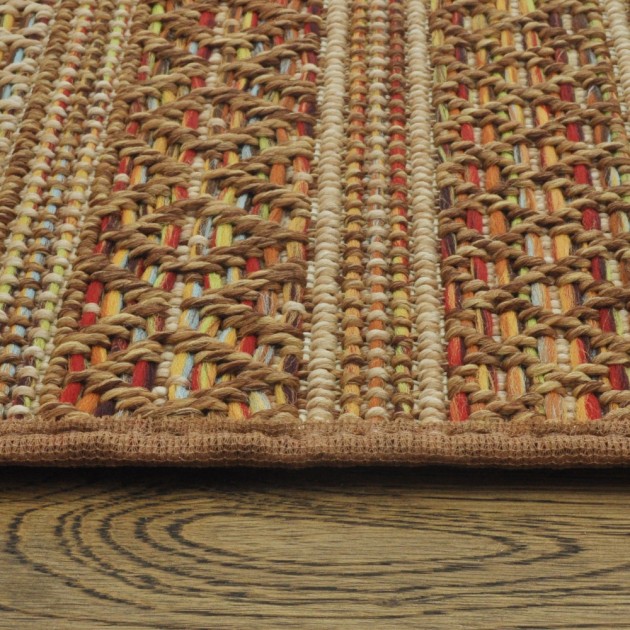 Custom Costa Del Sol Sunset, 100% UV Stabilized Royaltron polypropylene. Area Rug