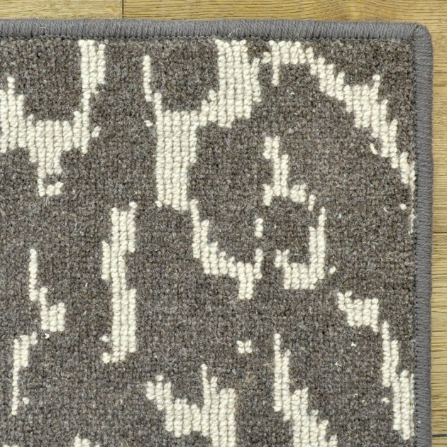 Custom Cumulus Cloud Grey Weather, 100% Wool Area Rug