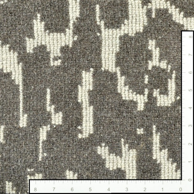 Custom Cumulus Cloud Grey Weather, 100% Wool Area Rug