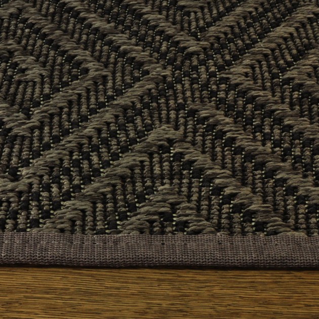 Custom Curacao Charcoal, 100% Polypropylene Area Rug