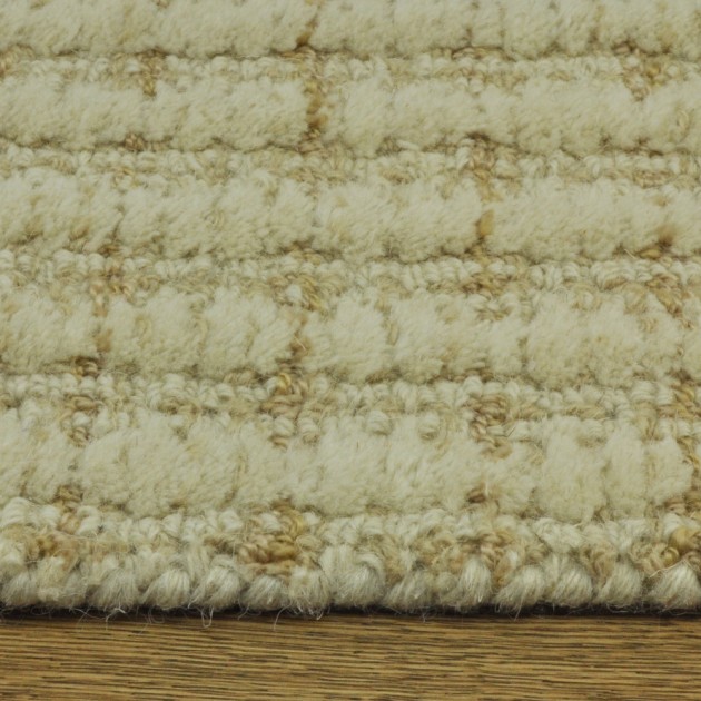 Custom Dani Whole Wheat, 85% Wool/15% Polysilk Area Rug