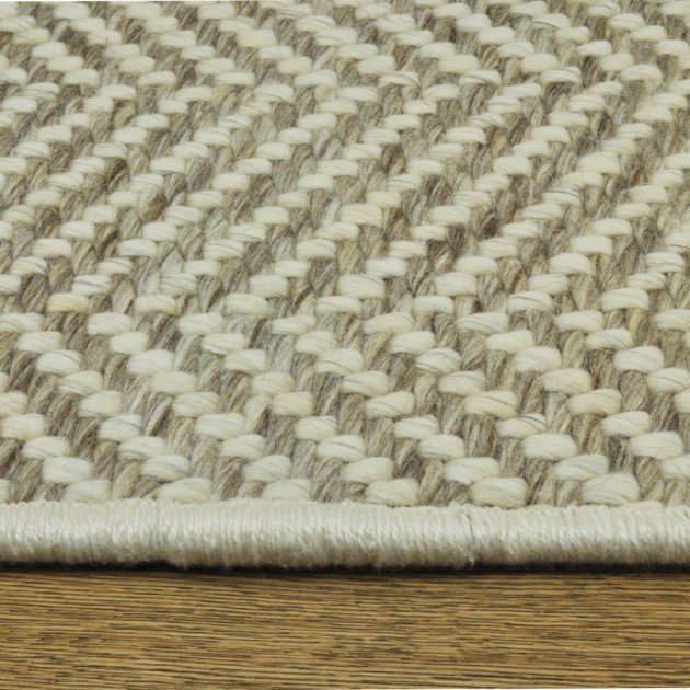 Custom Eustatia Island Nutmeg, 60% Wool/40% Viscose Area Rug