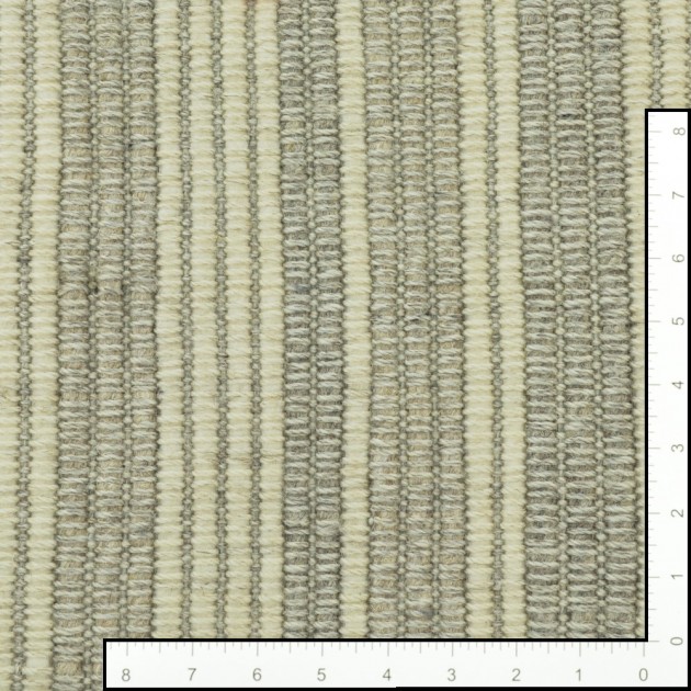 Custom Finnigan Stripe Shadow, 100% New Zealand Wool Area Rug