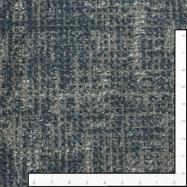 Custom Flare Denim, 80% Royaltron™ Polypropylene/20% Polysilk Area Rug
