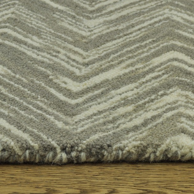 Custom Grandeur Gradient Dune, 100% Wool Area Rug