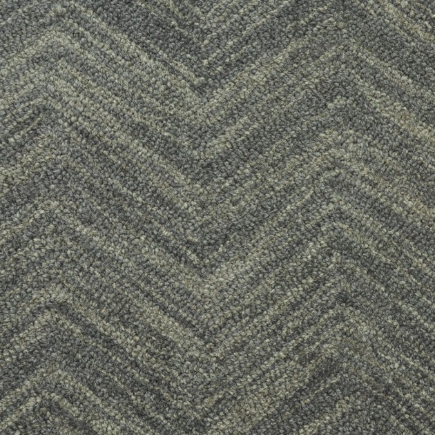 Custom Grandeur Gradient Flannel, 100% Wool Area Rug