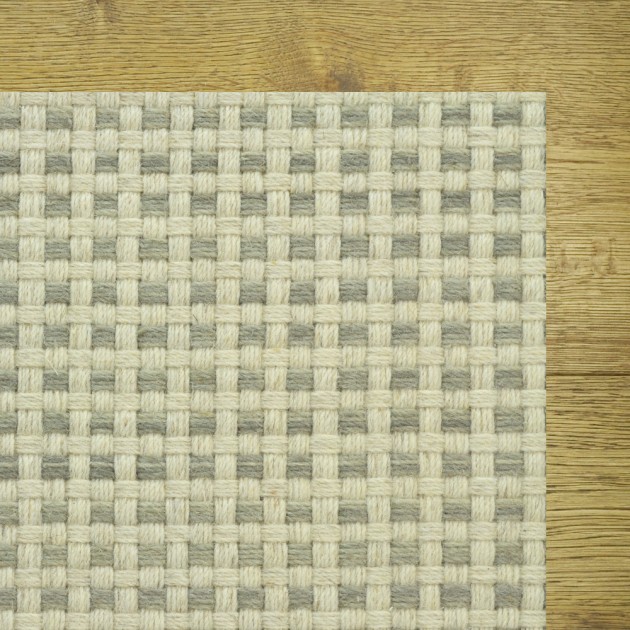 Custom Green Cay Grey, 100% Wool Area Rug