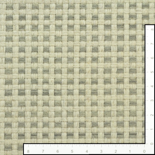 Custom Green Cay Grey, 100% Wool Area Rug