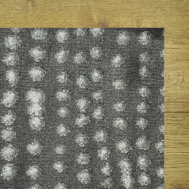 Custom Halo Coal, 80% Royaltron™ Polypropylene/20% Polysilk Area Rug