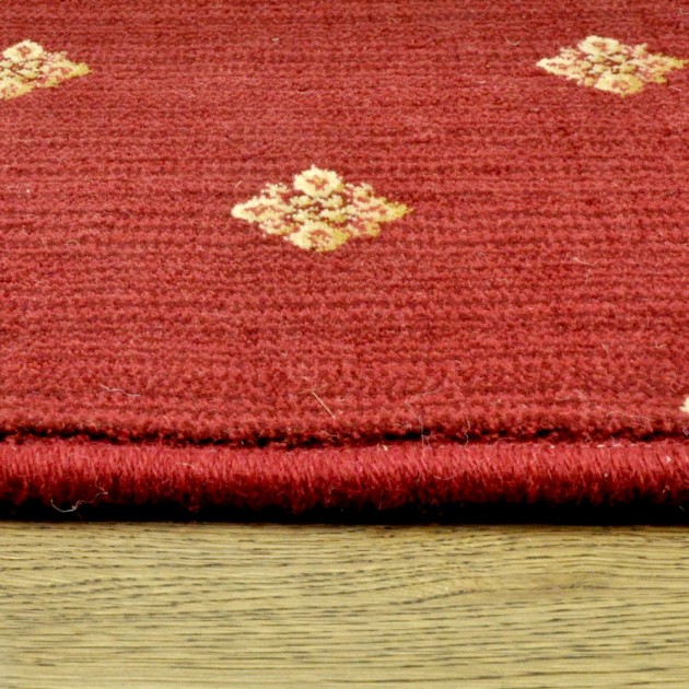 Custom Harry Red Stone, 100% New Zealand Wool Area Rug