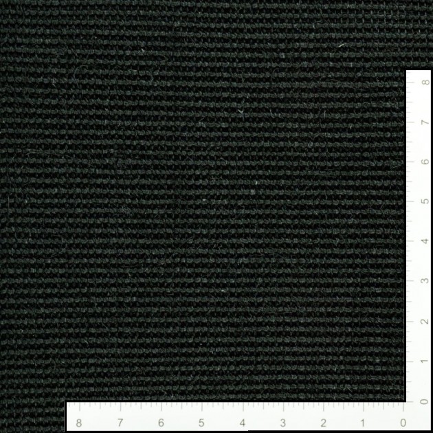 Custom Island Colors Boucle Charcoal Black, 100% Sisal  Area Rug