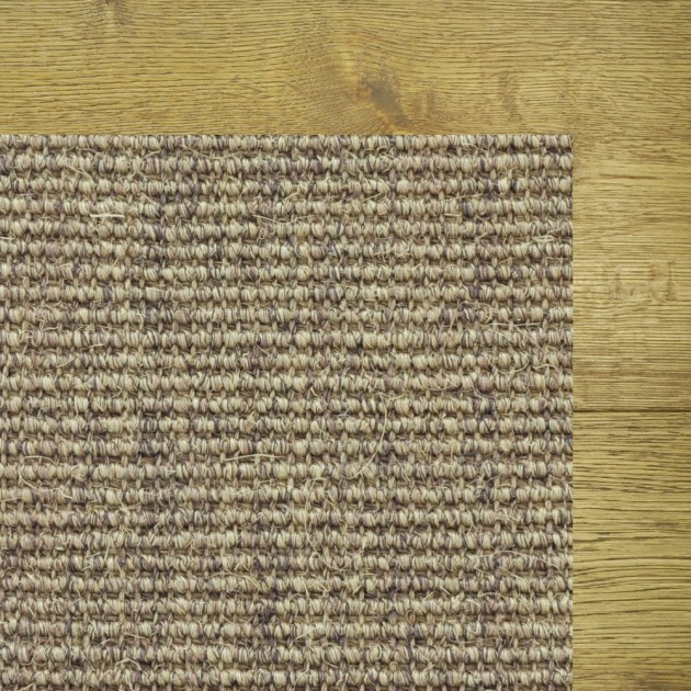 Custom Island Colors Boucle Light Brown, 100% Sisal  Area Rug