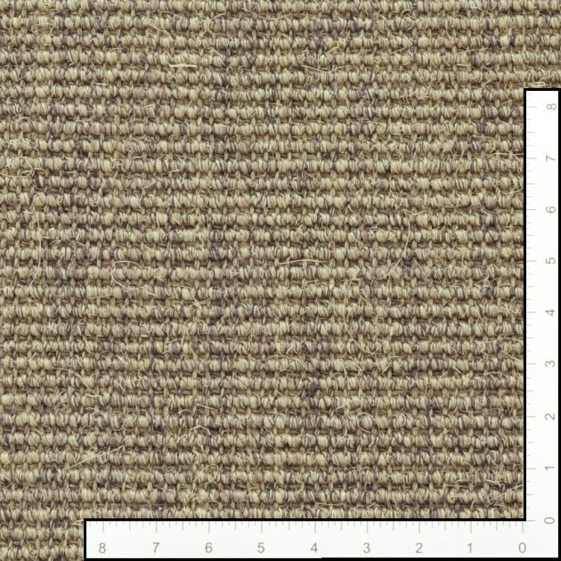 Custom Island Colors Boucle Light Brown, 100% Sisal  Area Rug