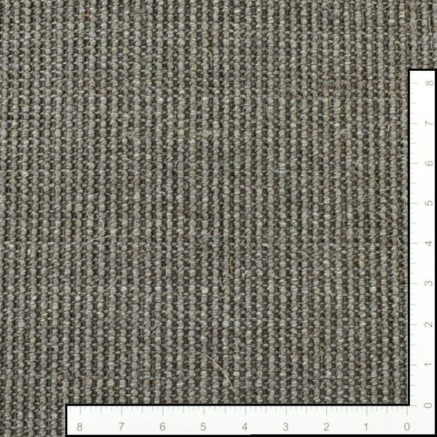 Custom Island Colors Boucle Medium Grey, 100% Sisal  Area Rug
