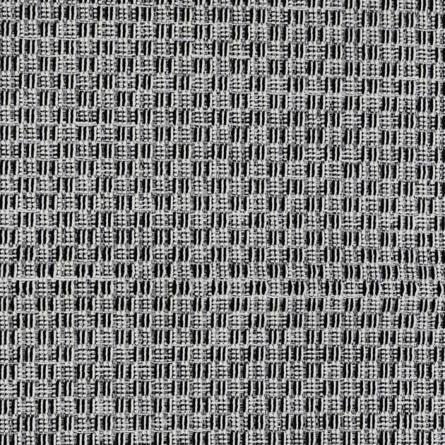 Custom Jet Set Mood - Tuxedo, 100% UV Stabilized Royaltron polypropylene. Area Rug
