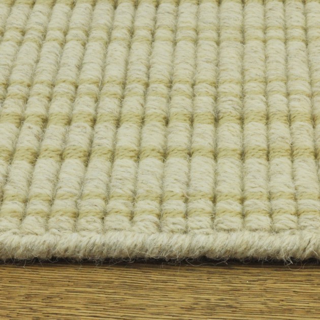 Custom Kalea Golden, 90% Wool/10% Polysilk Area Rug