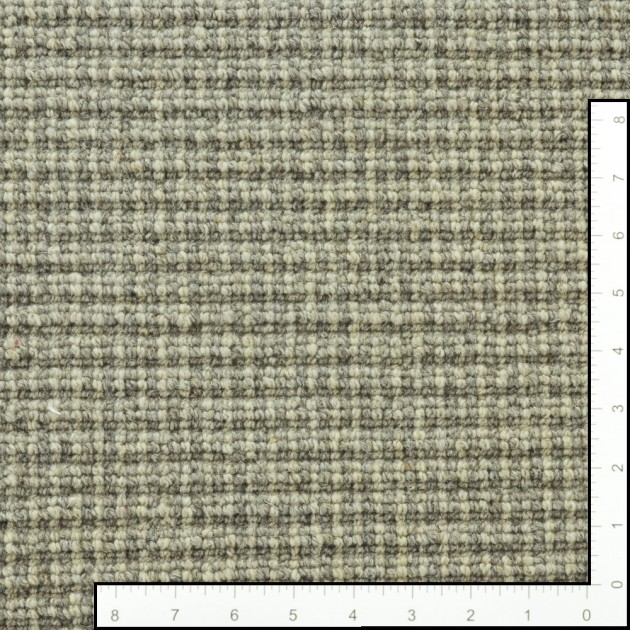 Custom Landslide Silver, 80% Wool/20% Polysilk Area Rug