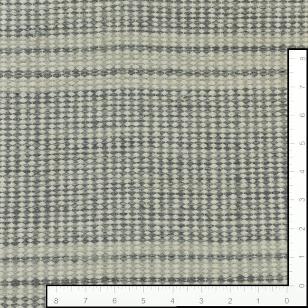 Custom Las Palmas Slate, 100% Wool Area Rug