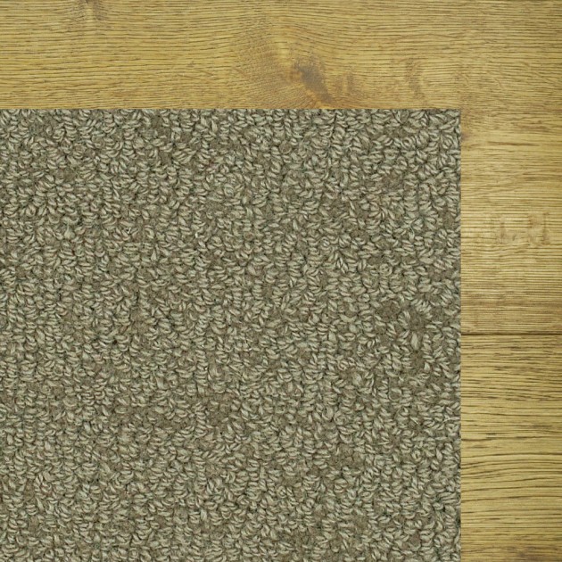 Custom Legends Universal Grey, 100% New Zealand Wool Area Rug