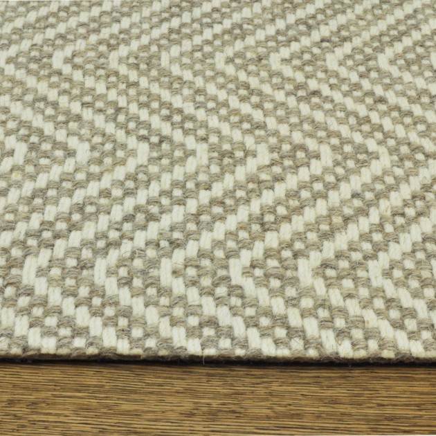 Custom Leverick Bay Mocha, 100% Wool Area Rug