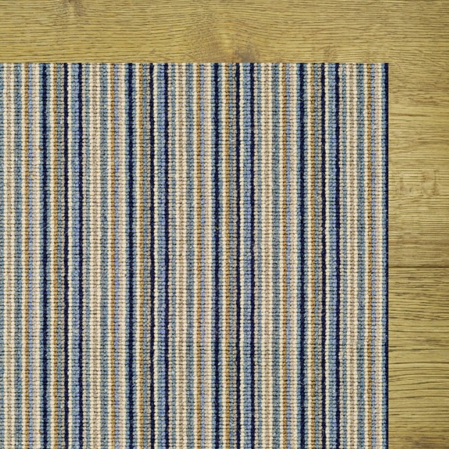 Custom Lulu Denim, 100% Wool Area Rug