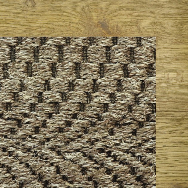 Custom Mermaid Sea Silver, 100% Sisal Area Rug