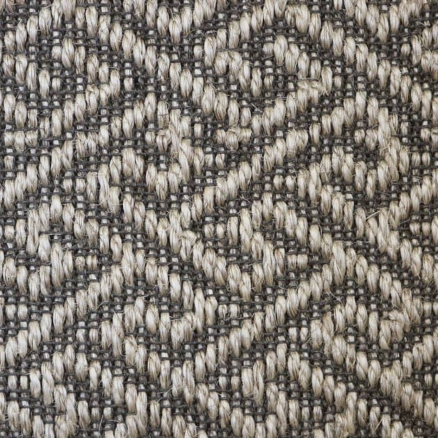Custom Mina Birch Pepper, 100% Sisal Area Rug