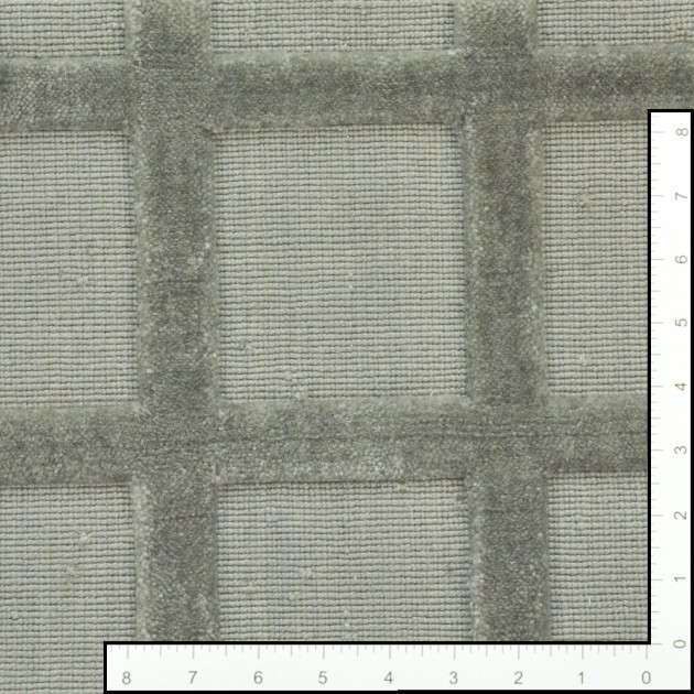 Custom Nexus Squared Charcoal, 100% Nylon Type 6,6 Area Rug