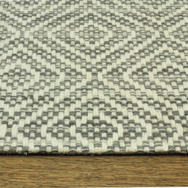 Custom Oil Nut Bay Charcoal, 100% Wool Area Rug