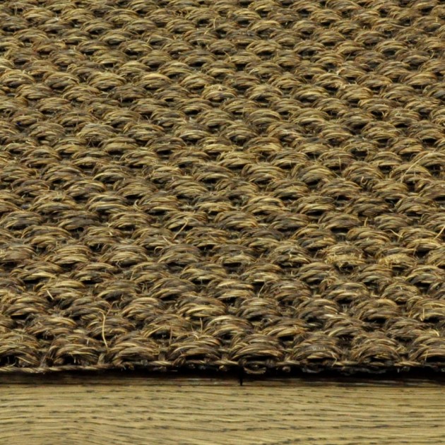 Custom Otavi Teak, 100% Sisal Area Rug