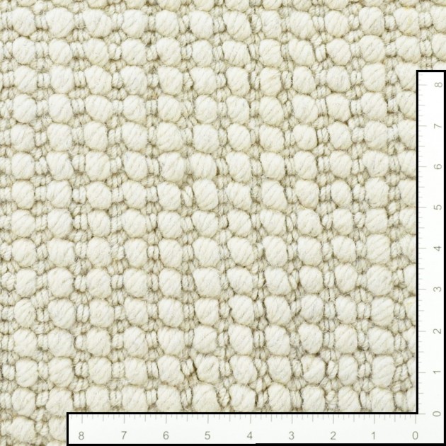 Custom Otto Natural, 100% Wool Area Rug
