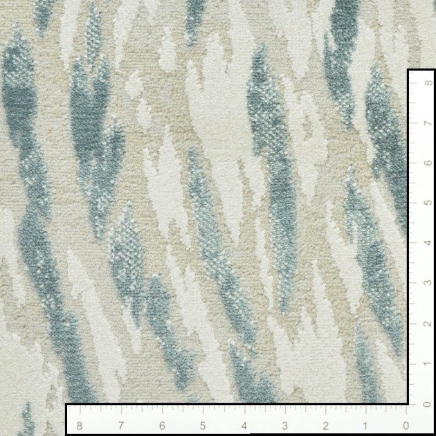 Custom Papeete Ocean Breeze, 60% Polyester/40% Polypropylene Area Rug