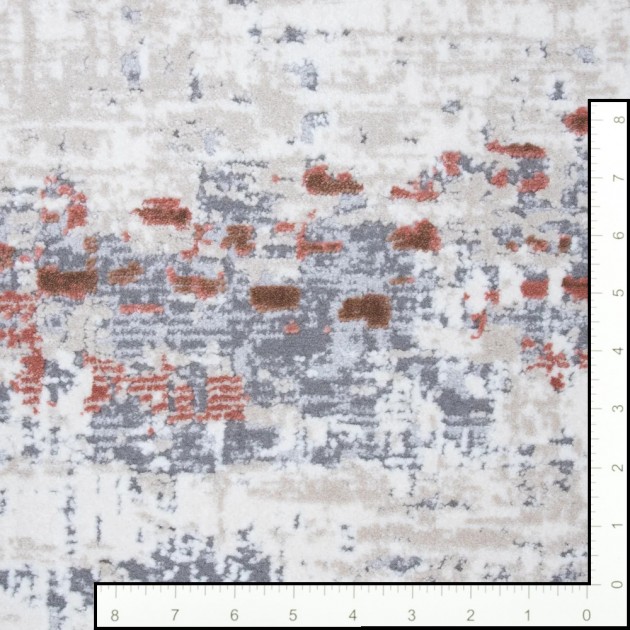 Custom Pixel Vintage, 68% SD Royaltron polypropylene and 32% Polysilk Area Rug