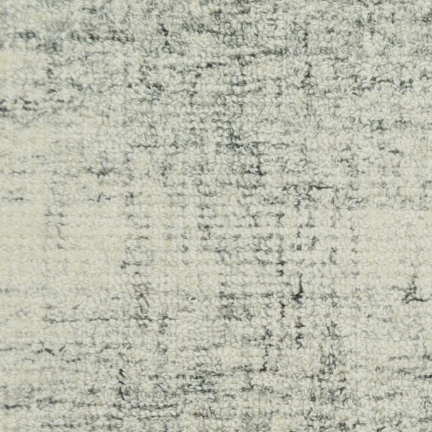 Custom Ridge View Charcoal, 100% Wool Area Rug