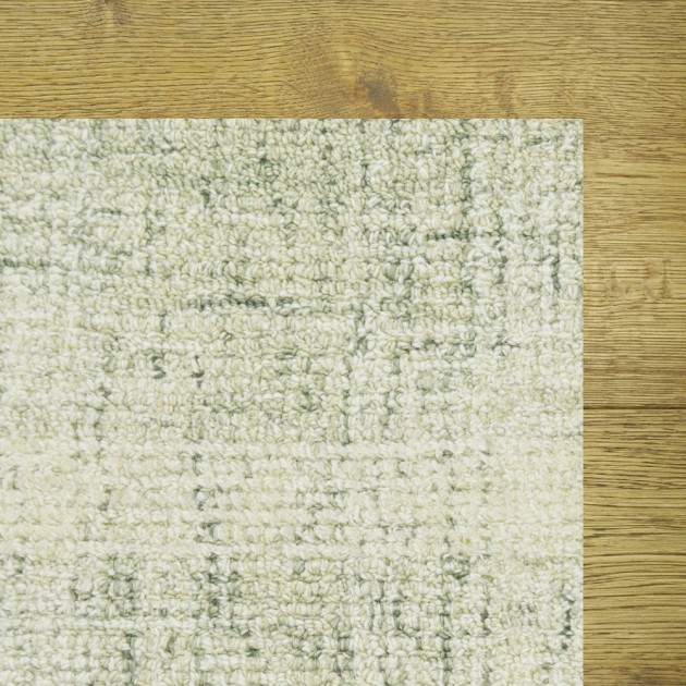 Custom Ridge View Platinum, 100% Wool Area Rug