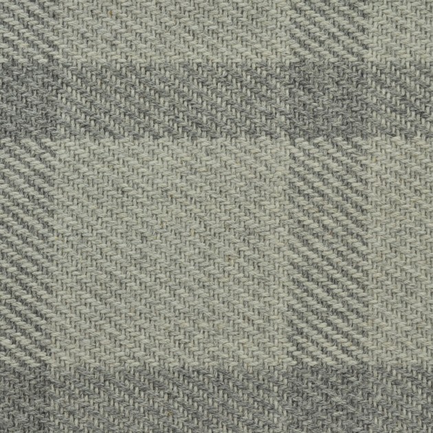 Custom Road town Silver, 100% Wool Area Rug